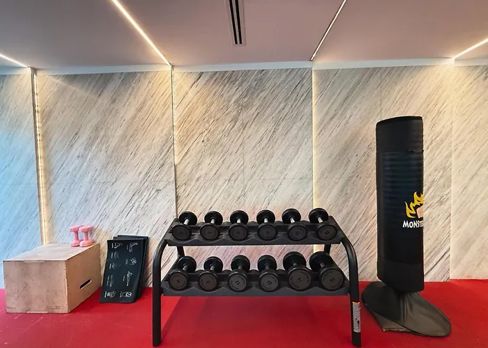 Appartement Near Bts L Workspace And Kitchen - Pool And Gym L Sontana *