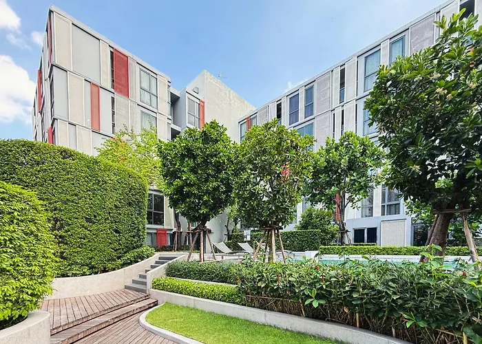 Near Bts L Workspace And Kitchen - Pool And Gym L Sontana * Bangkok