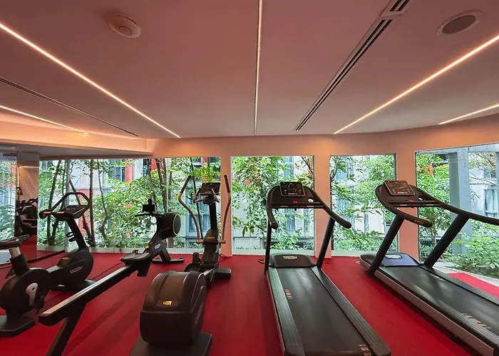 Appartement Near Bts L Workspace And Kitchen - Pool And Gym L Sontana