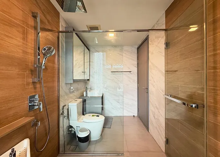Near Bts L Workspace And Kitchen - Pool And Gym L Sontana Appartement
